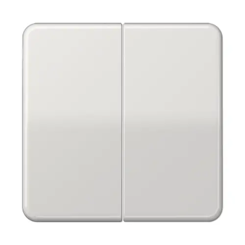 JUNG CD 595 LG schakelwip 2-voudig CD500 lichtgrijs