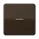 JUNG CD 590 KO5 BR schakelwip met controlevenster CD500 bruin