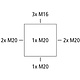 Spelsberg ABOX 025-L/SW abox 025-l/sw abox 025-l aftakdoos leeg 87x87x52 mm zwart IP66 Abox