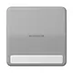 JUNG CD 590 NAKO5 GR schakelwip met controlevenster en tekstvenster CD500 grijs