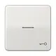JUNG CD 590 KO5T LG schakelwip met sleutelsymbool en controlevenster CD500 lichtgrijs
