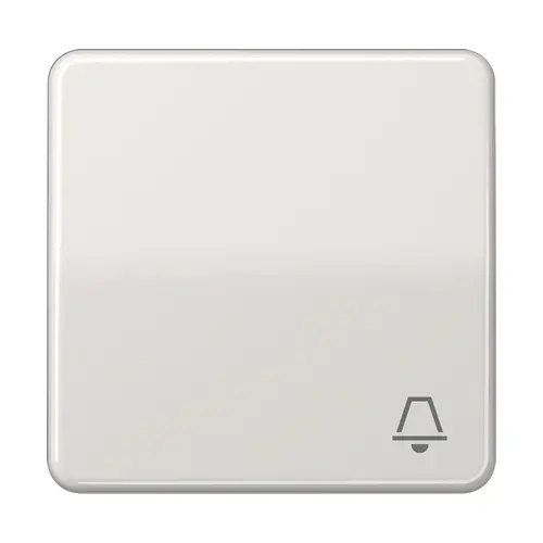 JUNG CD 590 K LG schakelwip met belsymbool CD500 lichtgrijs