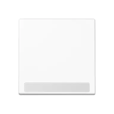 JUNG A 590 BF NA WW schakelwip met tekstvenster A-range alpine wit