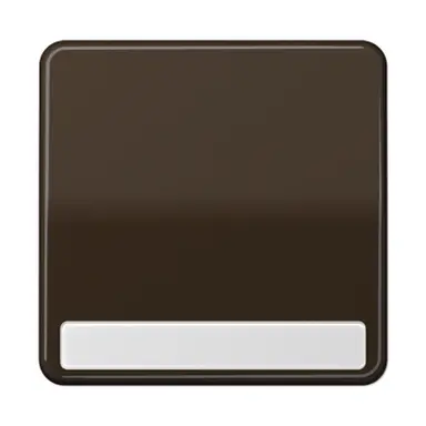 JUNG CD 590 NA BR schakelwip met tekstvenster CD500 bruin