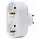Kopp 705113009 adapter 2x penaarde Belgie ovaal wit