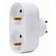 Kopp 705113009 adapter 2x penaarde Belgie ovaal wit