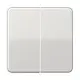 JUNG CD 1702 LG dimmerknop 2-voudig serietastdimmer CD500 lichtgrijs