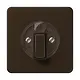 JUNG CD 1541 BR draaiknop tbv jaloezie of draaischakelaar CD500 bruin