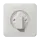 JUNG CD 1541 LG draaiknop tbv jaloezie of draaischakelaar CD500 lichtgrijs