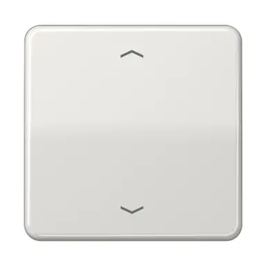 JUNG CD 1700 P LG knop met pijlsymbolen tbv elektronische jaloezieactor CD500 lichtgrijs