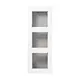 JUNG A 5583 BF A WW opbouwbak 3-voudig A550 alpine wit