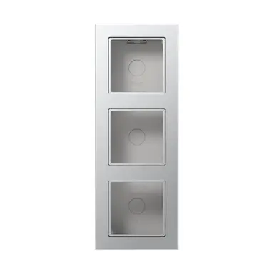 JUNG A 5583 BF A AL opbouwbak 3-voudig A550 aluminium