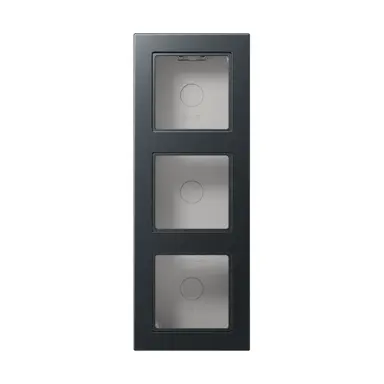 JUNG A 5583 BF A ANM opbouwbak 3-voudig A550 antraciet mat