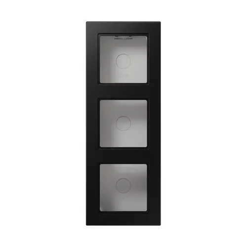 JUNG A 5583 BF A SWM opbouwbak 3-voudig A550 grafietzwart mat