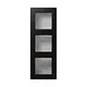 JUNG A 5583 BF A SWM opbouwbak 3-voudig A550 grafietzwart mat