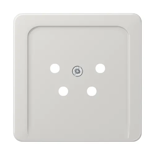 JUNG CD 561 TF LG centraalplaat telefoon 4-polig CD500 lichtgrijs