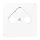 JUNG CD 561 SAT WW centraalplaat coax/sat CD500 alpine wit