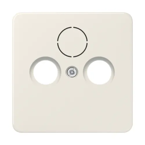 JUNG 561 SAT centraalplaat coax/sat CD500 creme
