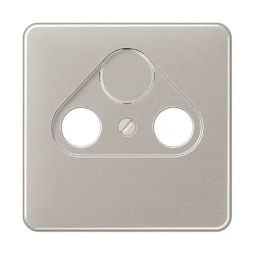 JUNG CD 561 SAT PT centraalplaat coax/sat CD500 platina