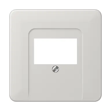 JUNG CD 569 T LG centraalplaat multimedia CD500 lichtgrijs