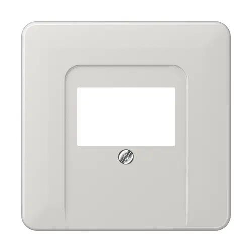 JUNG CD 569 T LG centraalplaat multimedia CD500 lichtgrijs
