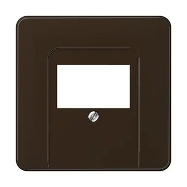 JUNG CD 569 T BR centraalplaat multimedia CD500 bruin