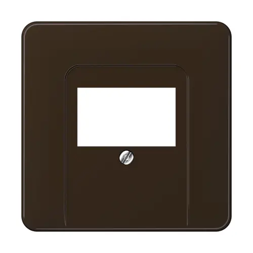 JUNG CD 569 T BR centraalplaat multimedia CD500 bruin