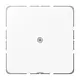 JUNG CD 590 A WW centraalplaat met snoerinvoer en draagring CD500 alpine wit