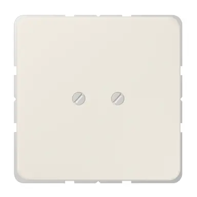 JUNG 561 B centraalplaat blinddeksel geschroefd incl. draagframe CD500 creme