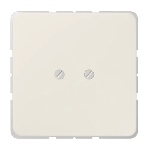 JUNG 561 B centraalplaat blinddeksel geschroefd incl. draagframe CD500 creme