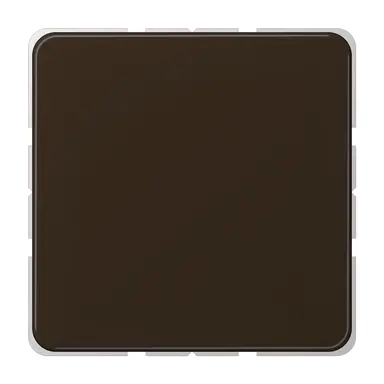 JUNG CD 594-0 BR centraalplaat blinddeksel incl. draagframe CD500 bruin