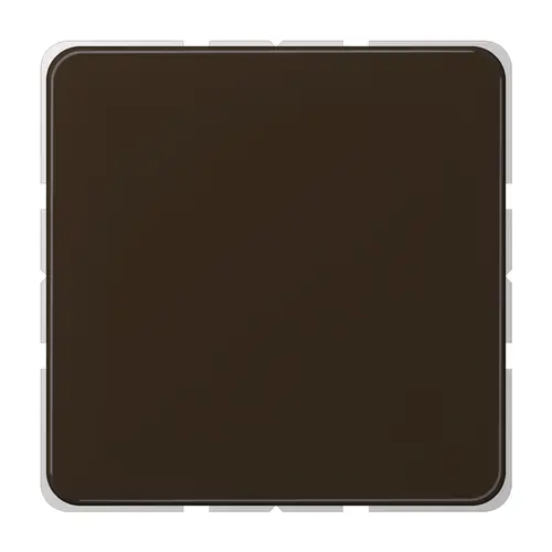JUNG CD 594-0 BR centraalplaat blinddeksel incl. draagframe CD500 bruin