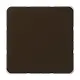 JUNG CD 594-0 BR centraalplaat blinddeksel incl. draagframe CD500 bruin