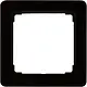 JUNG CD 590 Z SW verloopplaat 50 x 50 mm CD500 zwart glans