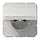 JUNG CD 1520 NBFKL LG wandcontactdoos randaarde klapdeksel CD500 lichtgrijs