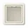 JUNG CD 581 A W opbouwbak 1-voudig CD500 creme