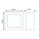 JUNG CD 581 A GR opbouwbak 1-voudig CD500 grijs
