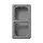 JUNG CD 582 A GR opbouwbak 2-voudig CD500 grijs