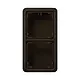 JUNG CD 582 A BR opbouwbak 2-voudig CD500 bruin