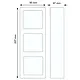 JUNG CD 583 A W opbouwbak 3-voudig CD500 creme