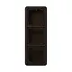 JUNG CD 583 A BR opbouwbak 3-voudig CD500 bruin