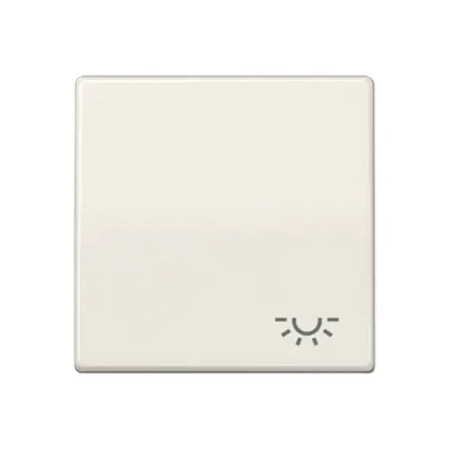 JUNG AS 591 L schakelwip met lichtsymbool AS500 creme
