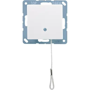 JUNG A 506 BF NUZ WWM trekschakelaar A-range sneeuwwit mat