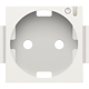Niko 101-66930 afwerkingsset geconnecteerde wandcontactdoos white