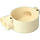Attema AT2231 lasdoos trek top 16mm 2 links - 1 rechts creme