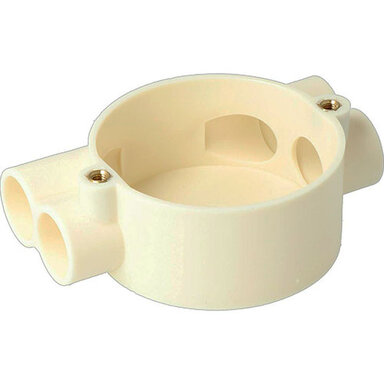 Attema AT2211 lasdoos top trekdoos 16mm 2 links - 2 rechts creme