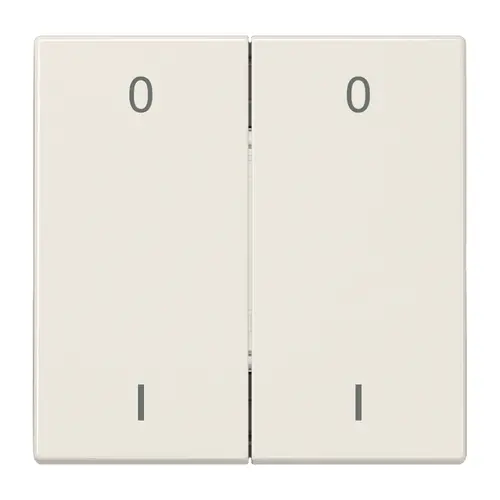 JUNG ENO LS 995-01 EnOcean draadloze wandzender 4-kanaals met symbolen 0-1 LS990 creme