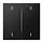 JUNG ENO LS 995-01 SWM EnOcean draadloze wandzender 4-kanaals met symbolen 0-1 LS990 grafietzwart mat