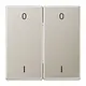 JUNG ENO ES 2995-01-L EnOcean draadloze wandzender 4-kanaals met symbolen 0-1 LS990 edelstaal