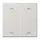 JUNG ENO LS 995 MP LG EnOcean draadloze wandzender 4-kanaals met pijlsymbolen LS990 lichtgrijs
